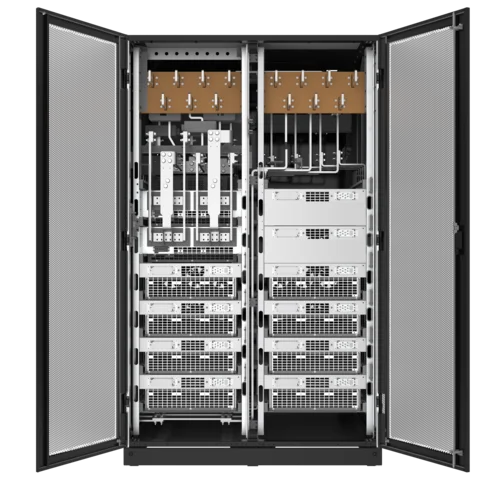 Шасси модульного источника бесперебойного питания он-лайн SNR серии SM 800кВА (8 слотов для силовых модулей 100кВА), 3ф:3ф, 10.4"LCD, IP20 Шасси модульного источника бесперебойного питания он-лайн SNR серии SM 800кВА (8 слотов для силовых модулей 100кВА), 3ф:3ф, 10.4"LCD, IP20